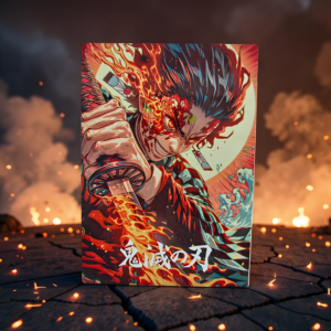 Metal Poster Demon Slayer: Tanjiro Kamado