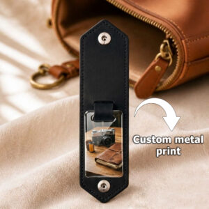 The Midnight Classic Leather Luggage Tags