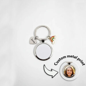 Charms Keychain Vibrant Love (Rainbow)