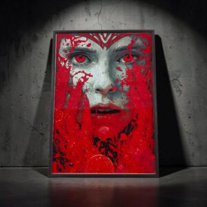 Metal Poster Scarlet Witch