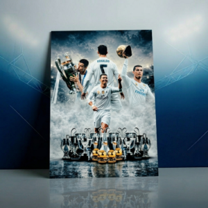 Metal Poster Cristiano Ronaldo