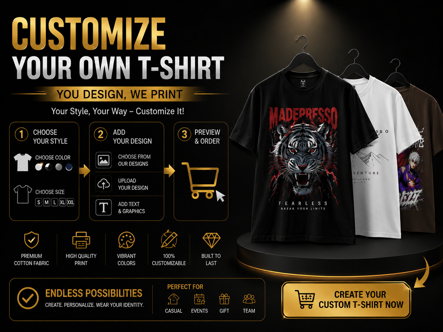 Custom T-shirts design