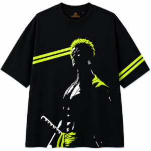 Roronoa Zoro Printed Drop Shoulder