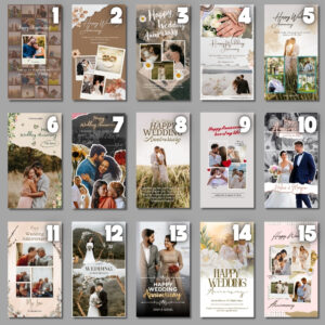 Metal poster Wedding Anniversary